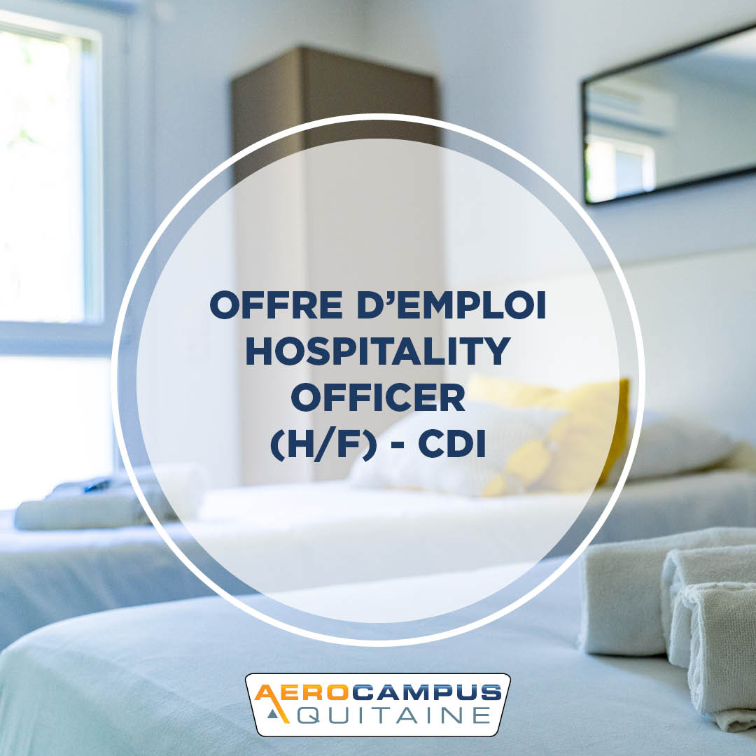 HOSPITALITY OFFICER H/F – CDI